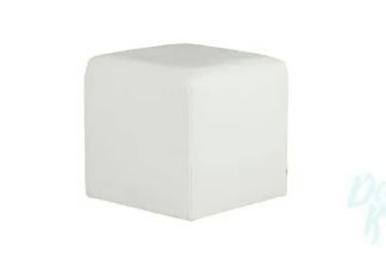 White Plain Ottoman
