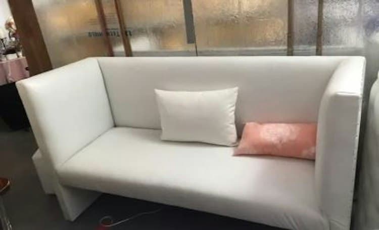 High Back Modern Loveseat