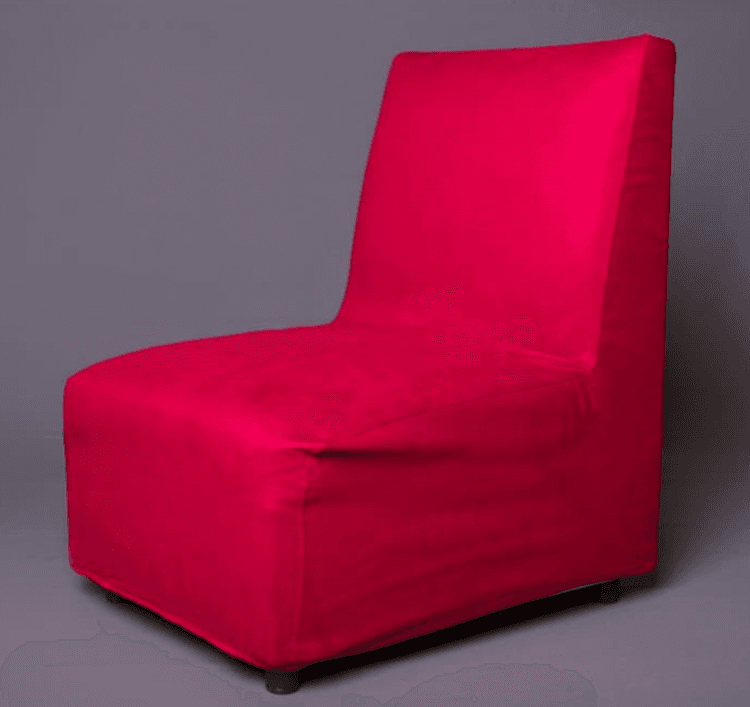 Red Lounge Chair 2 ft x 2 ft