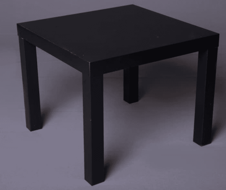 Black End Tables 2 ft x 2 ft