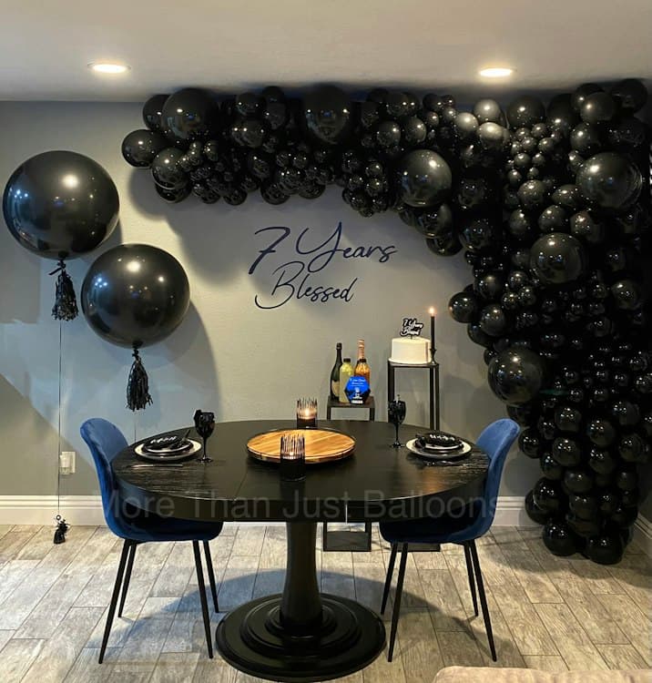 Balloon Garland Wall Display