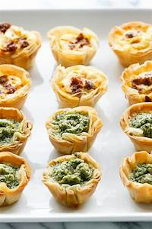 Appetizer - Assorted mini quiche