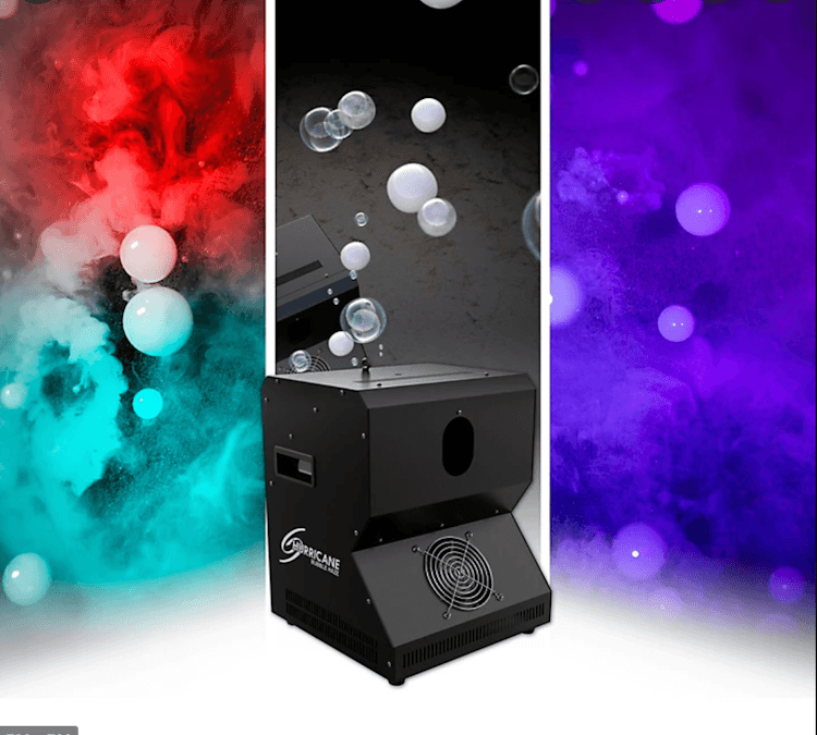 Bubble X Haze Machine!!