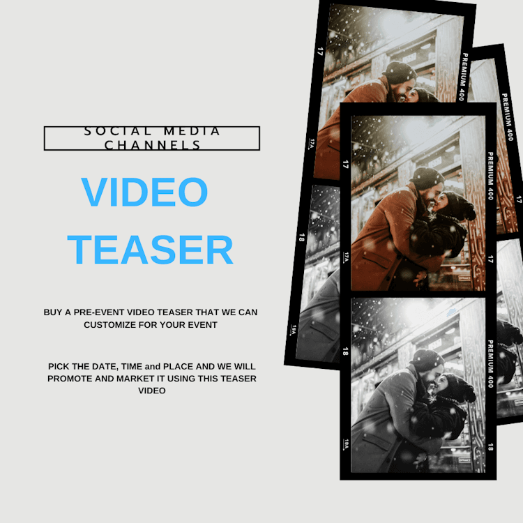 SOCIAL MEDIA CHANNELS TEASER PROMO VIDEO